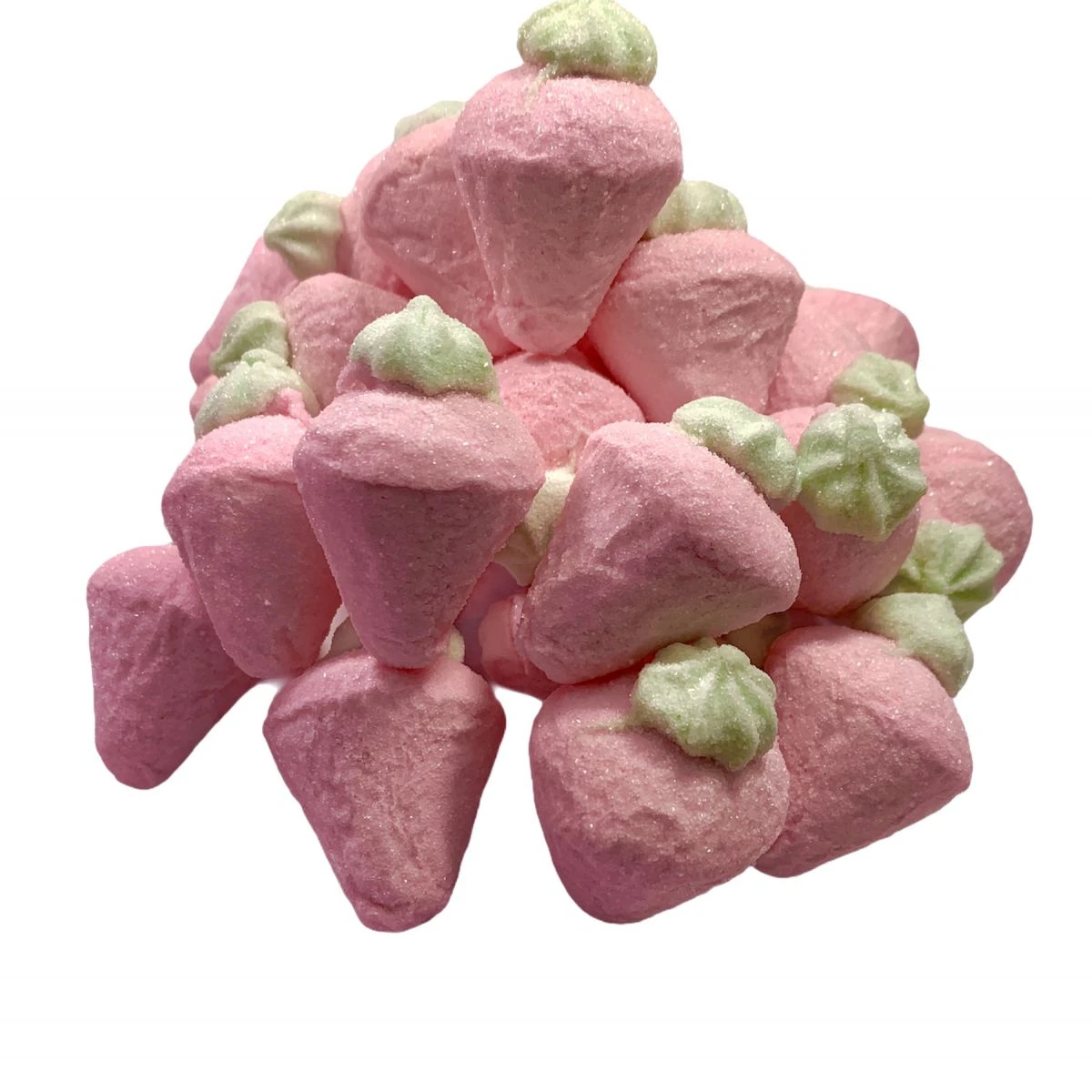 La Maxi Fraise en Guimauve de 55 grammes l'unité de couleur Rose claire copie
