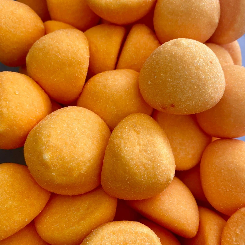 Guimauve Balle de golf Pêche Conditionnement: 100g, 200g, 500g