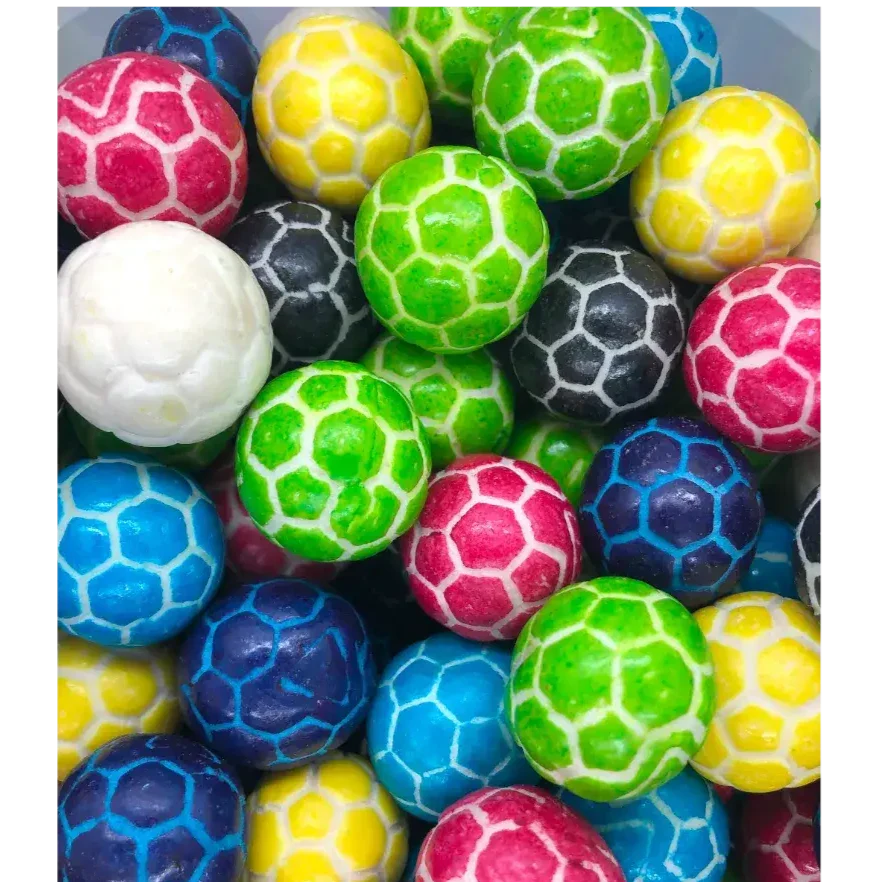 Ballon Foot Gum Vidal Conditionnement : 9g la Pcs