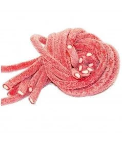 Câble Fourré Fraise Acide Conditionnement : poids 60g longueur 70cm.