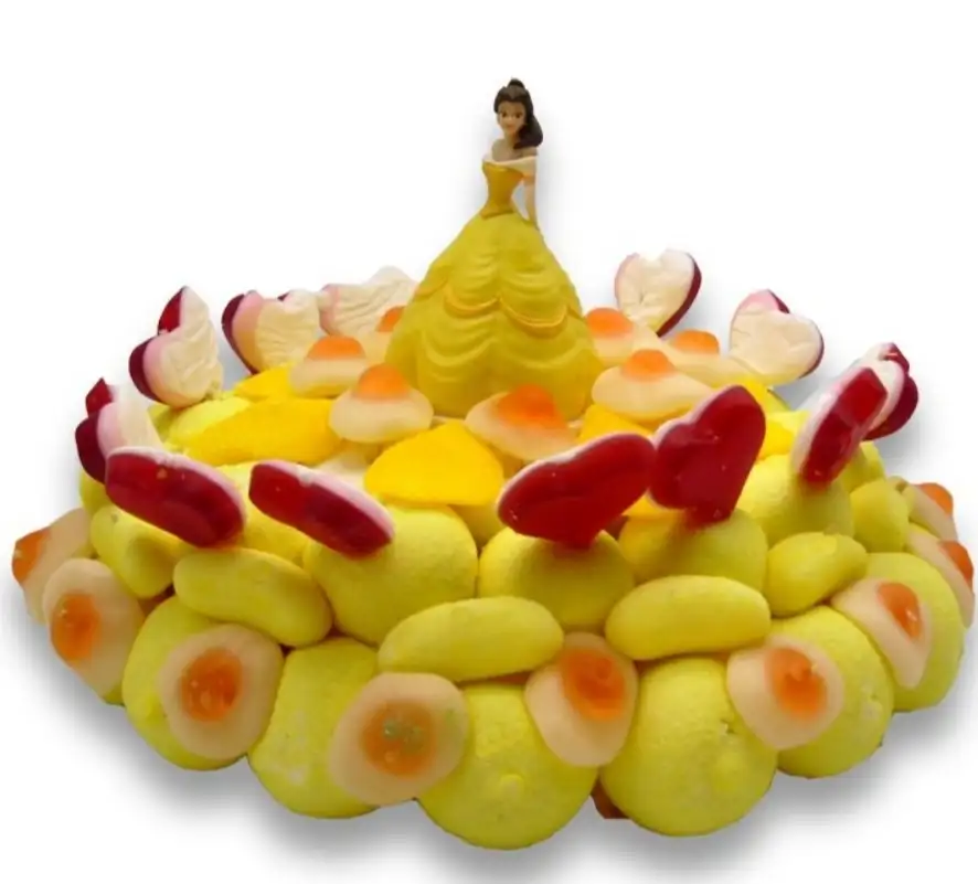 Gâteau Bonbons La Belle en Livraison Seulement dans le 05.