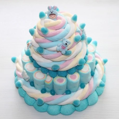 Gâteau Bonbons Baptêmes Garçon en Livraison Seulement dans le 05.