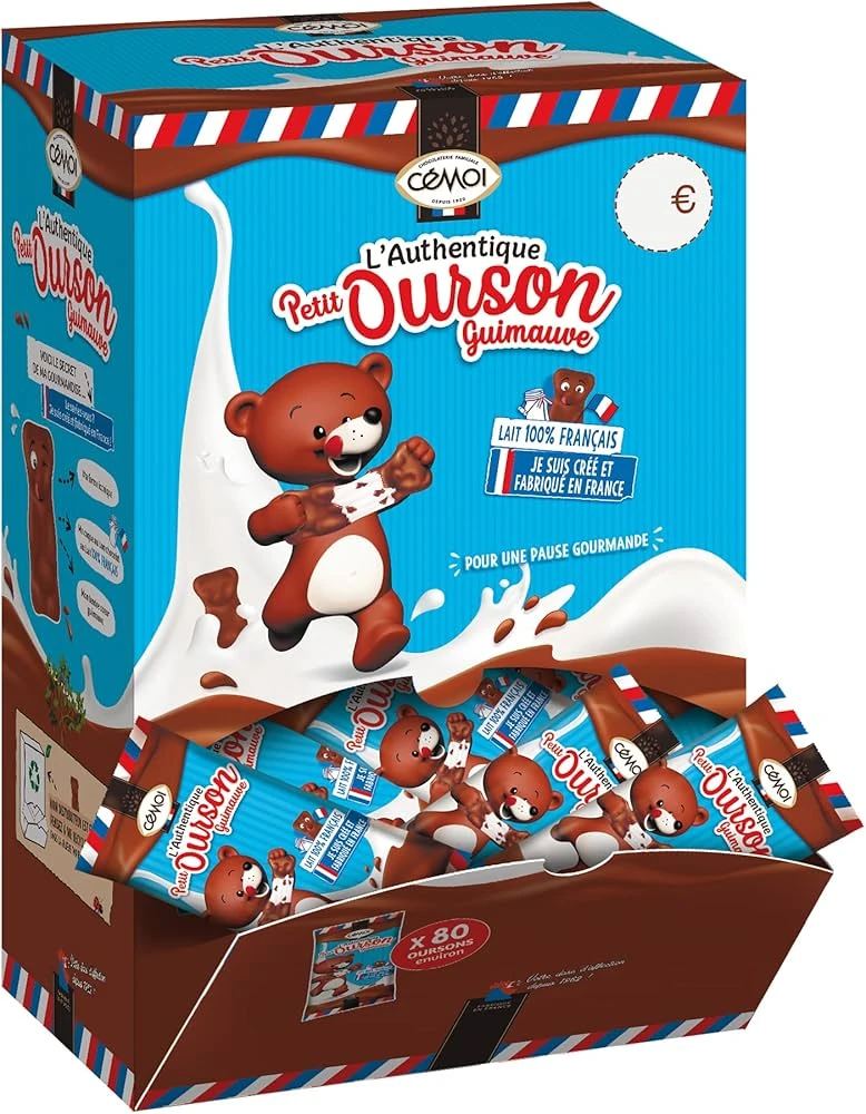 Ourson Guimauve Choco Cémoi 1 PCS