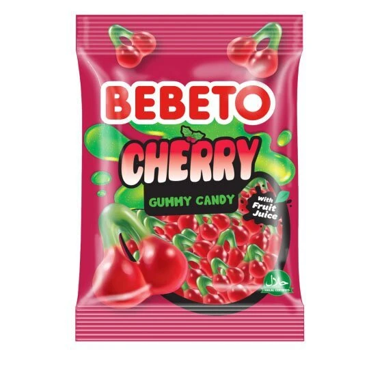 Cerise BéBéto Halal Conditionnement : 80Gr;160Gr;400Gr.....