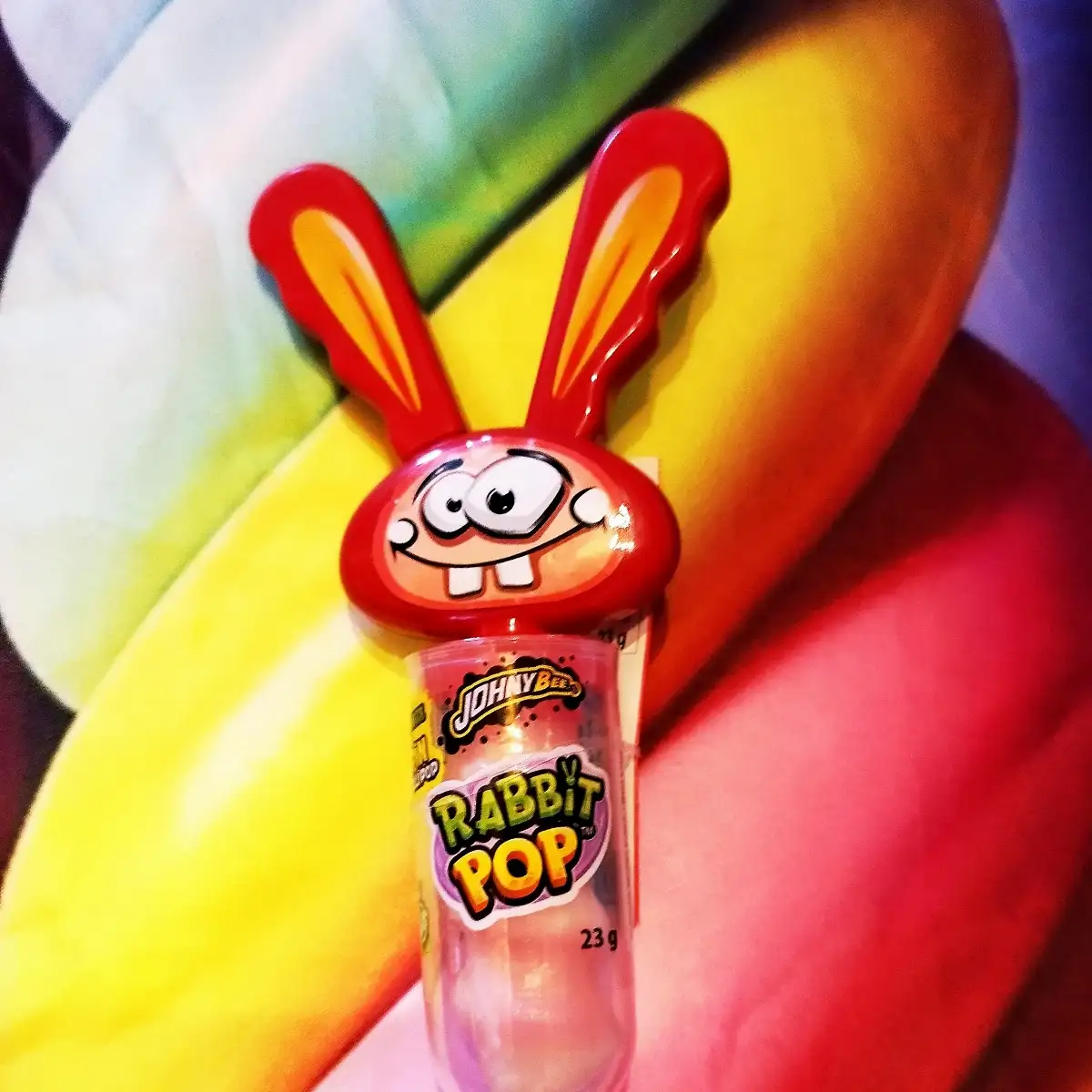 Squeeze Spin To Lollipop Rouge Goût Fraise