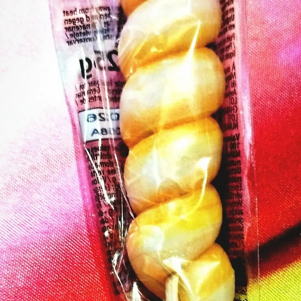 Mini Sucette Foraine Fruit de la passion Conditionnement : 36,6Gr Pcs