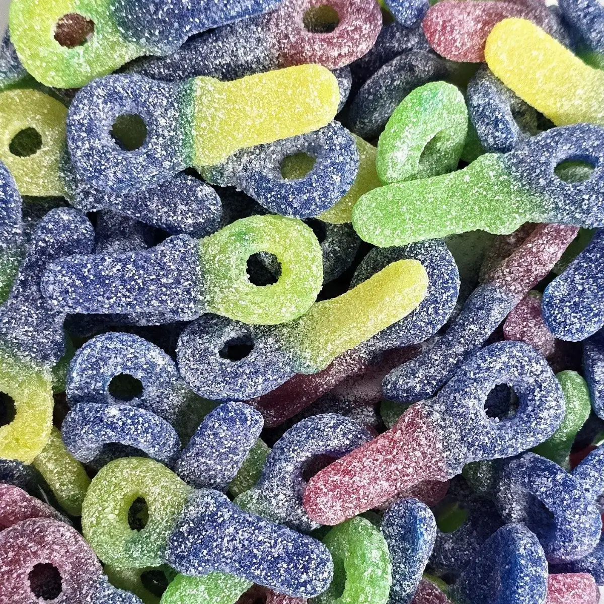 Les tétines citriques Fruit Tache Langue Frisia